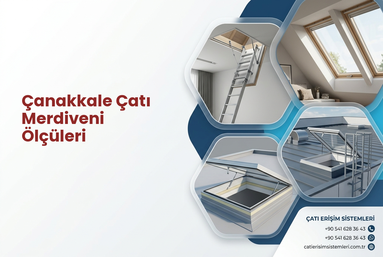 Çanakkale Çatı Merdiveni Ölçüleri