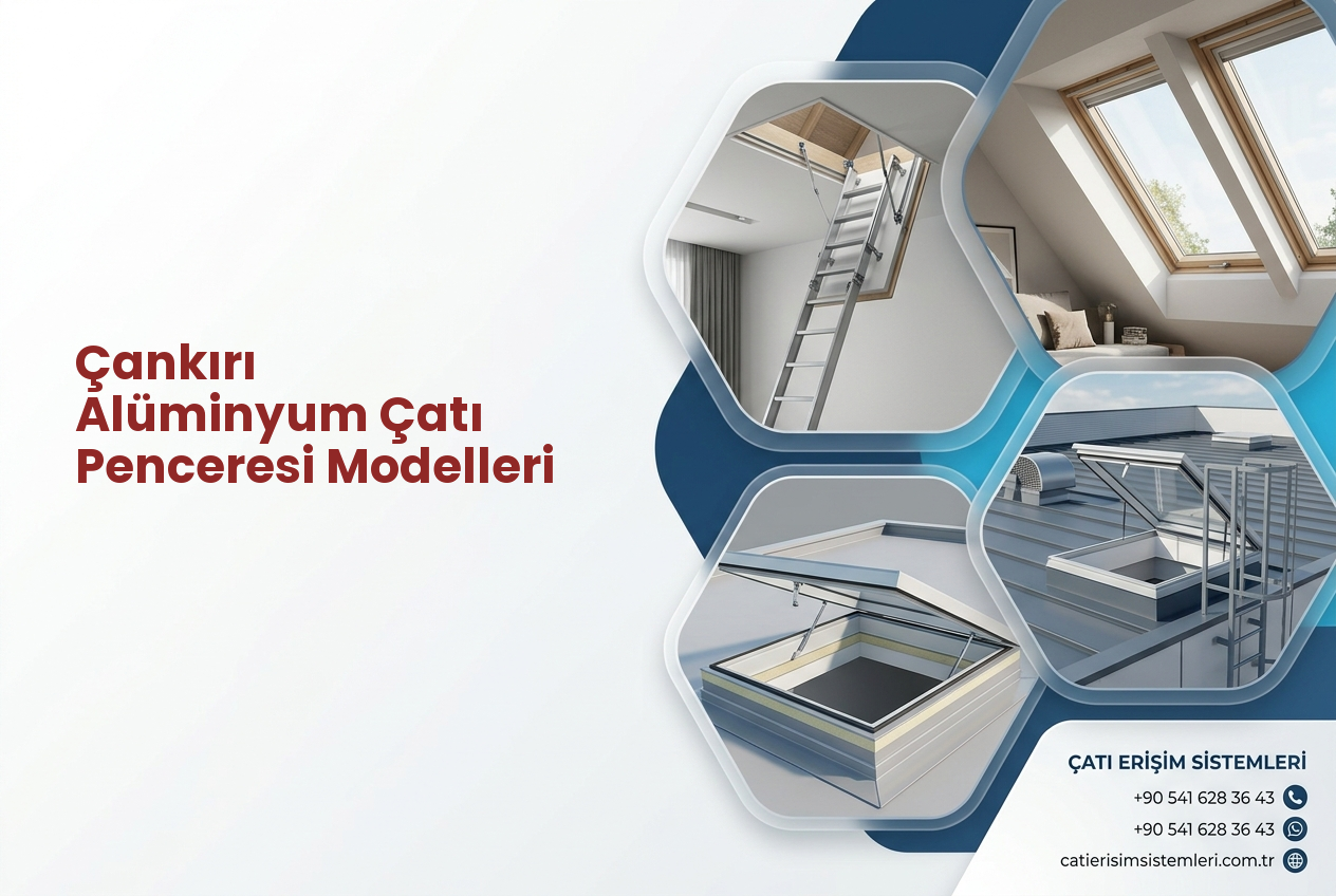 Çankırı Alüminyum Çatı Penceresi Modelleri