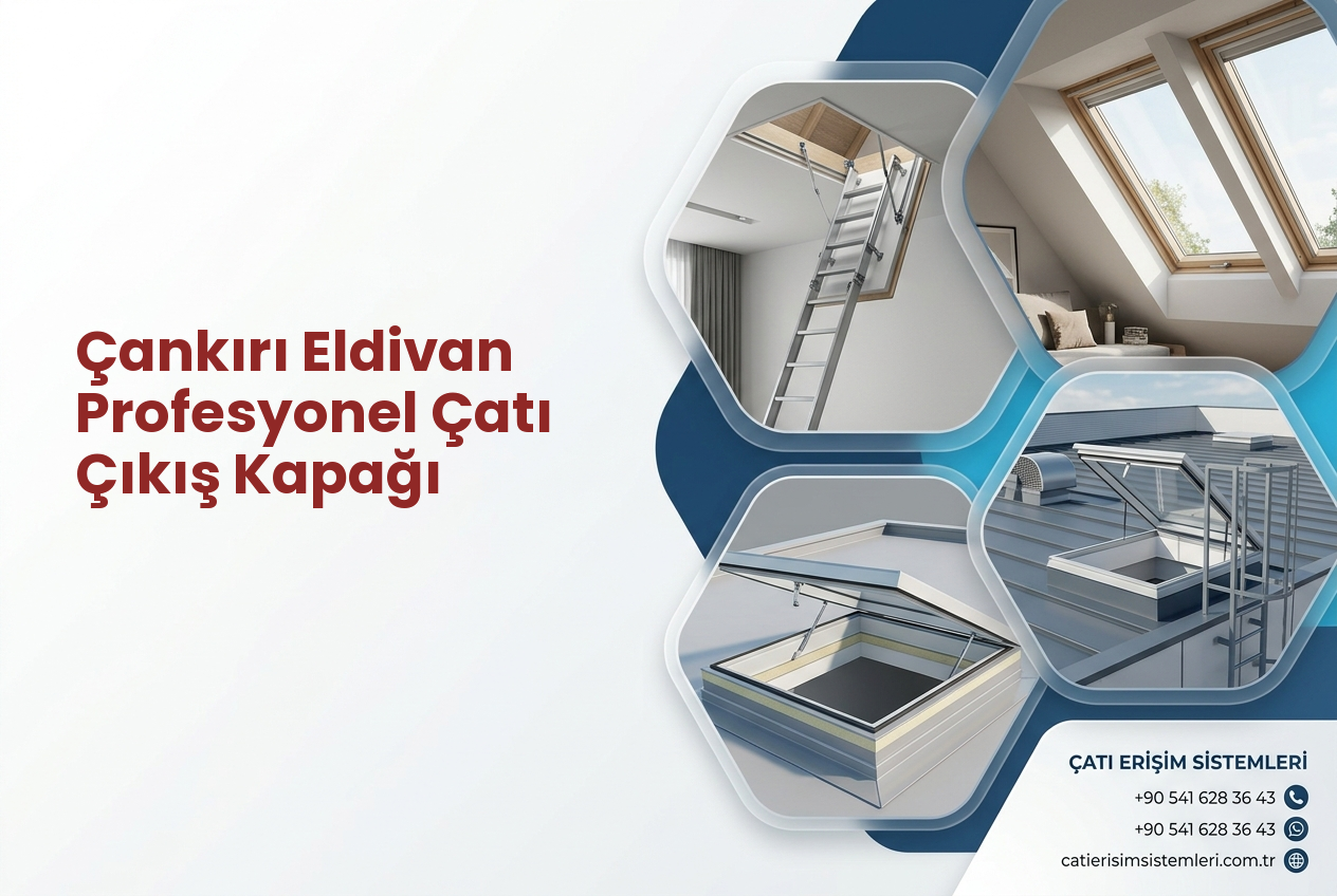 Çankırı Eldivan Profesyonel Çatı Çıkış Kapağı