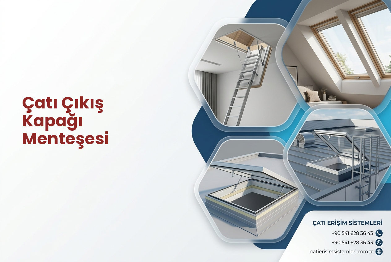 Çatı Çıkış Kapağı Menteşesi