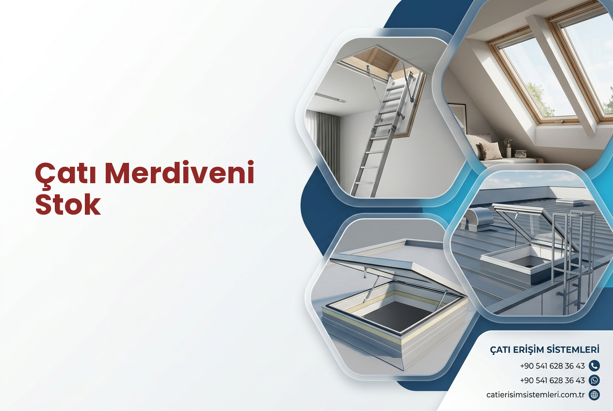 Çatı Merdiveni Stok