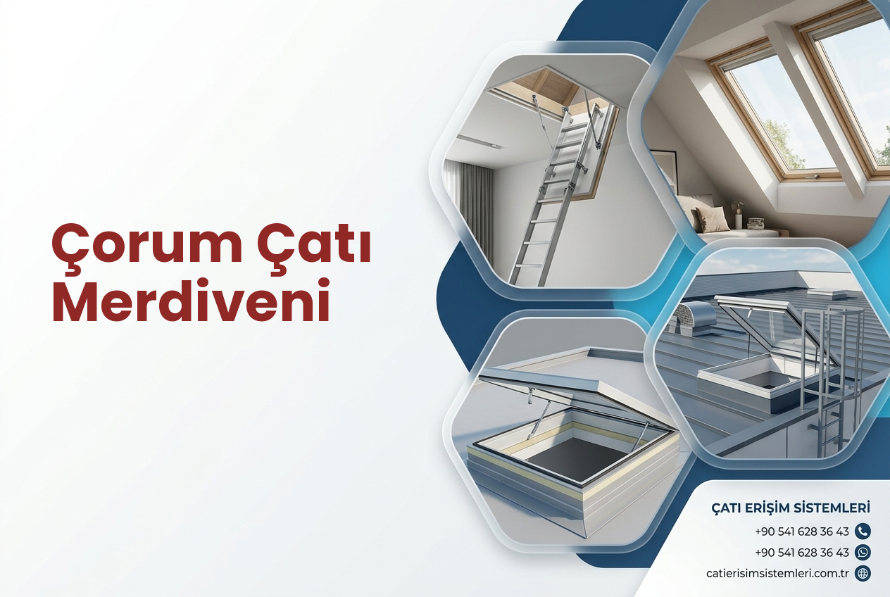 Çorum Çatı Merdiveni