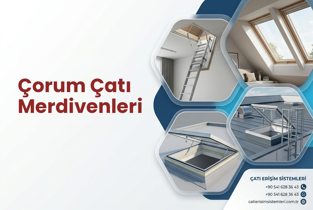 Çorum Çatı Merdivenleri