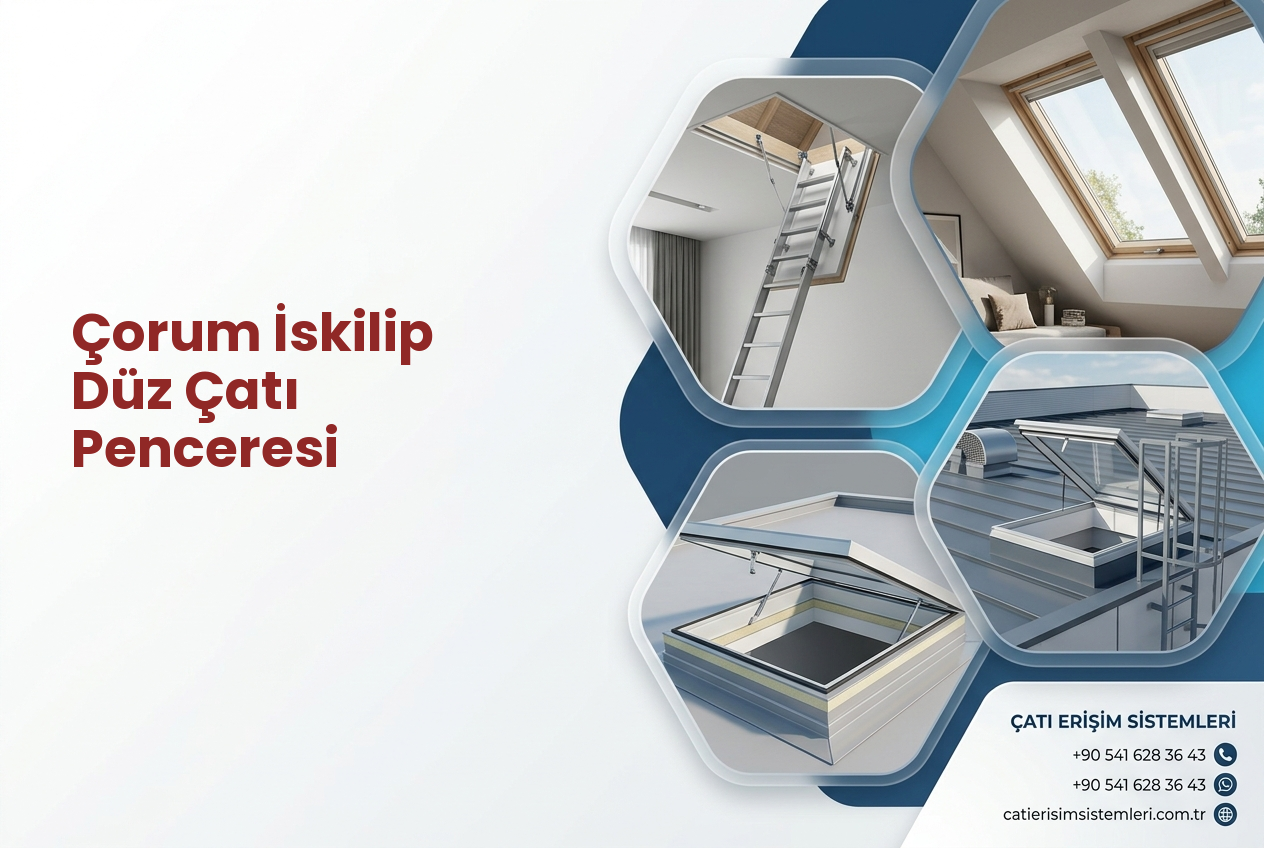 Çorum İskilip Düz Çatı Penceresi