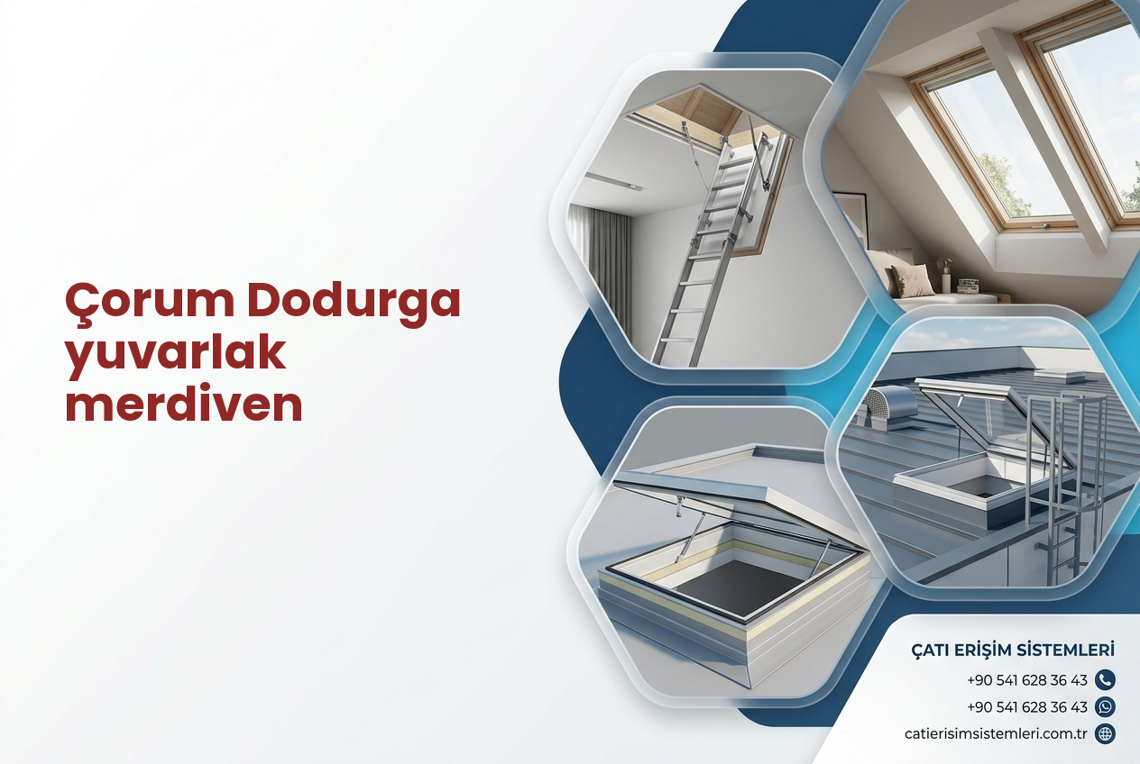 Çorum Dodurga yuvarlak merdiven