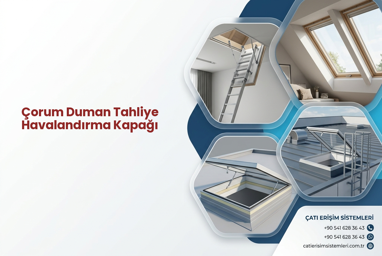 Çorum Duman Tahliye Havalandırma Kapağı