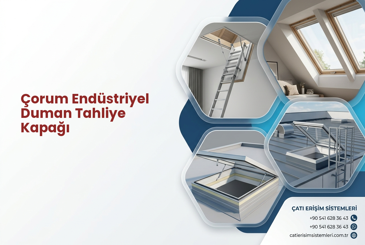 Çorum Endüstriyel Duman Tahliye Kapağı