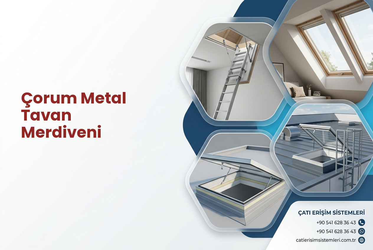 Çorum Metal Tavan Merdiveni