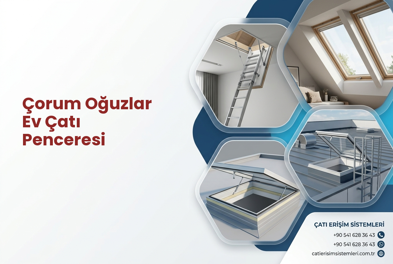 Çorum Oğuzlar Ev Çatı Penceresi