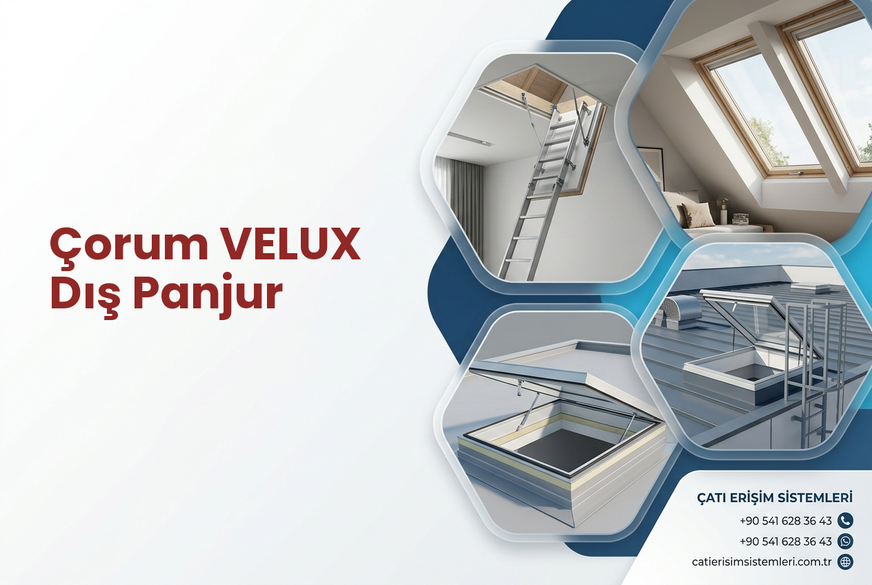 Çorum VELUX Dış Panjur