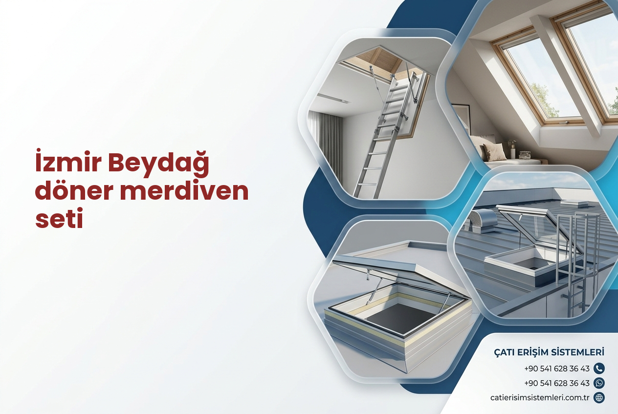 İzmir Beydağ döner merdiven seti
