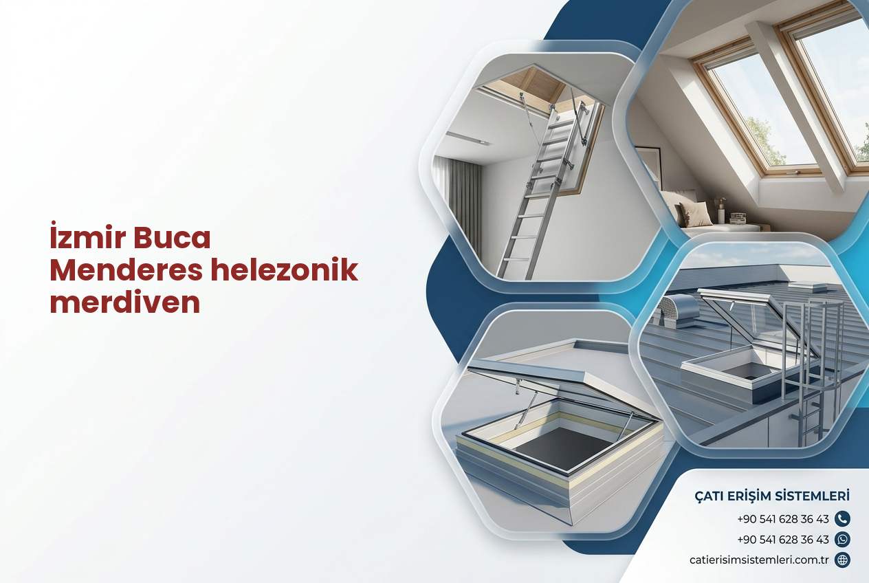 İzmir Buca Menderes helezonik merdiven