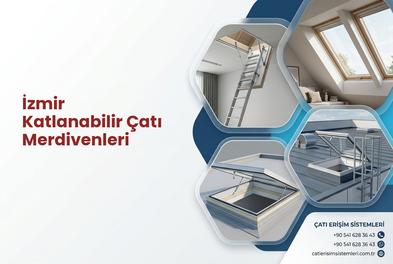 İzmir Katlanabilir Çatı Merdivenleri