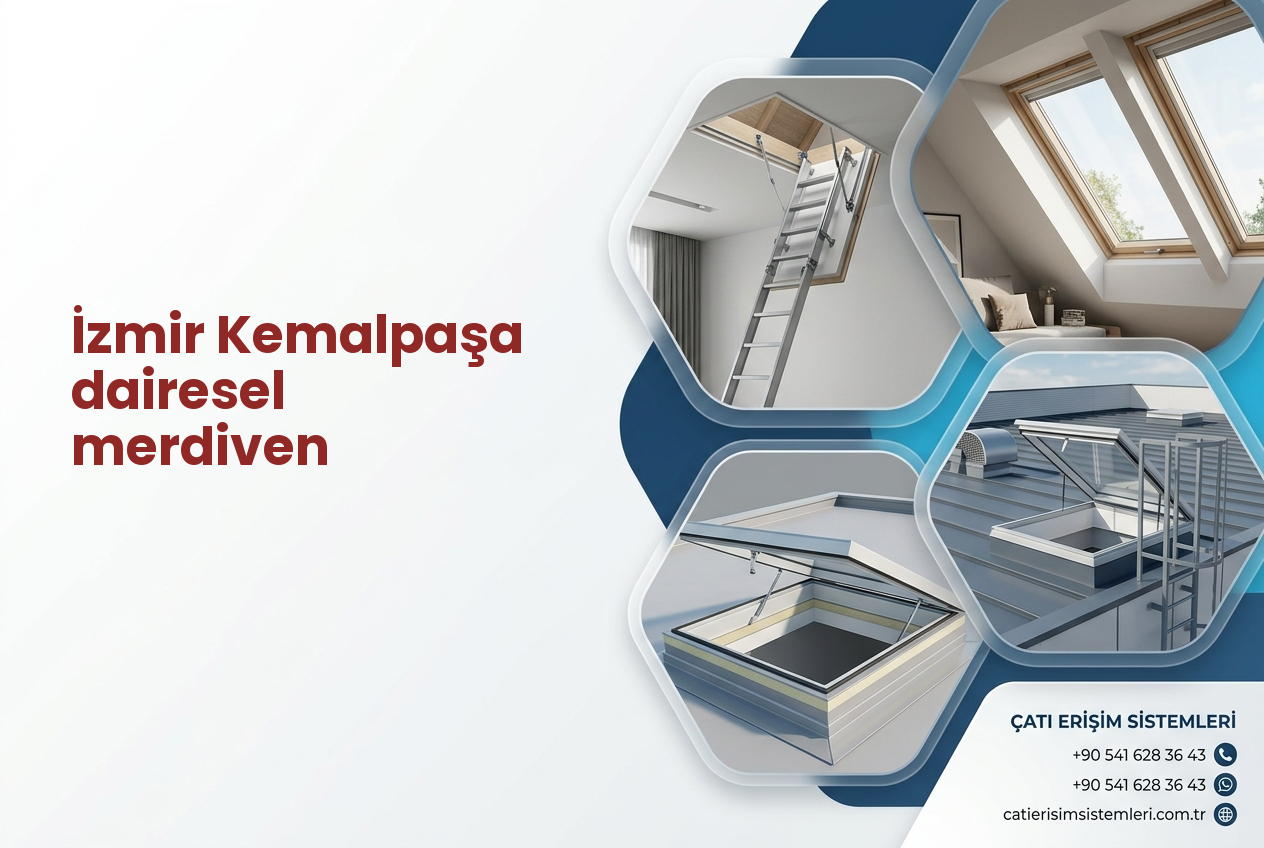 İzmir Kemalpaşa dairesel merdiven