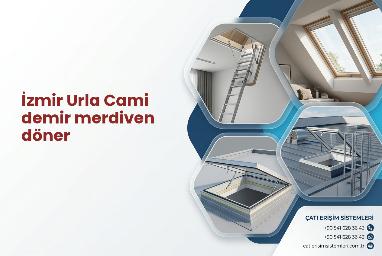 İzmir Urla Cami demir merdiven döner