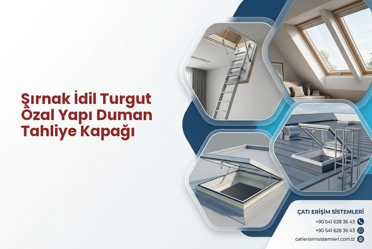 Şırnak İdil Turgut Özal Yapı Duman Tahliye Kapağı