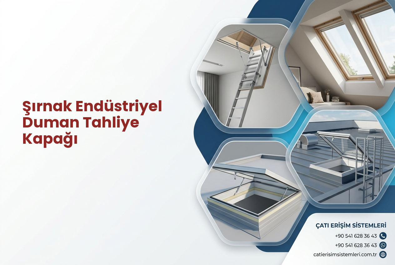 Şırnak Endüstriyel Duman Tahliye Kapağı