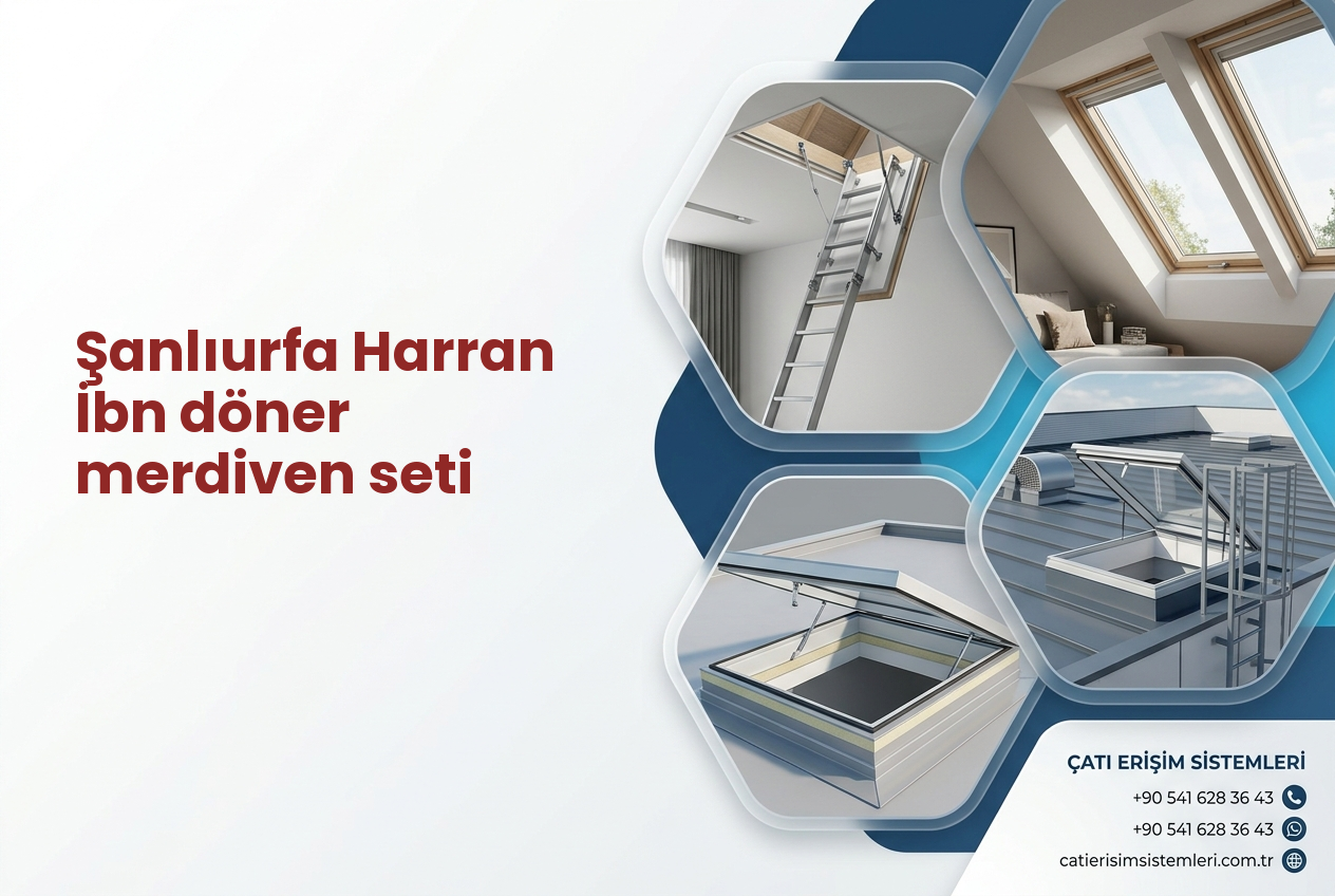 Şanlıurfa Harran İbn döner merdiven seti