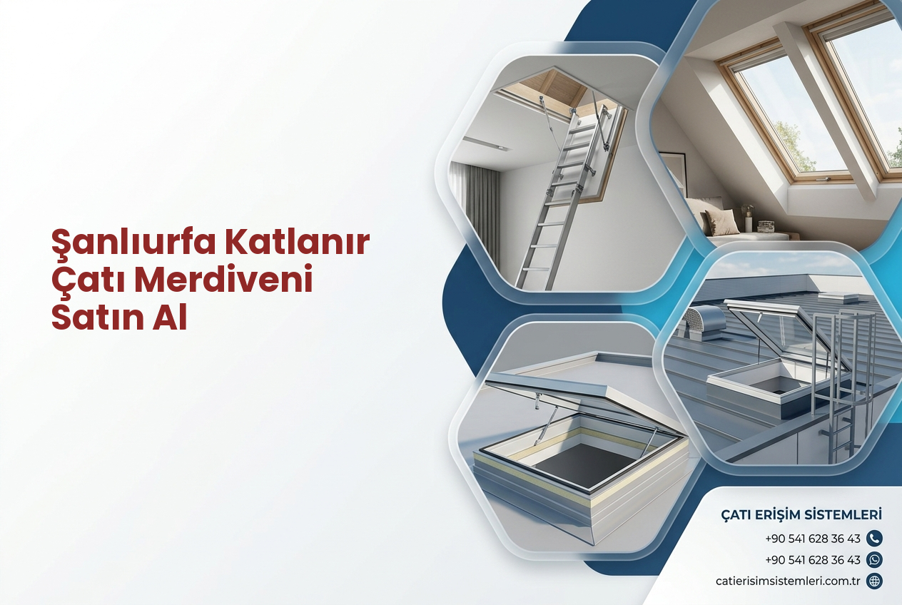 Şanlıurfa Katlanır Çatı Merdiveni Satın Al