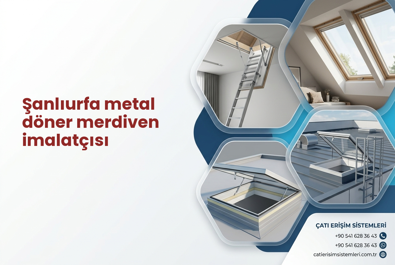 Şanlıurfa metal döner merdiven imalatçısı