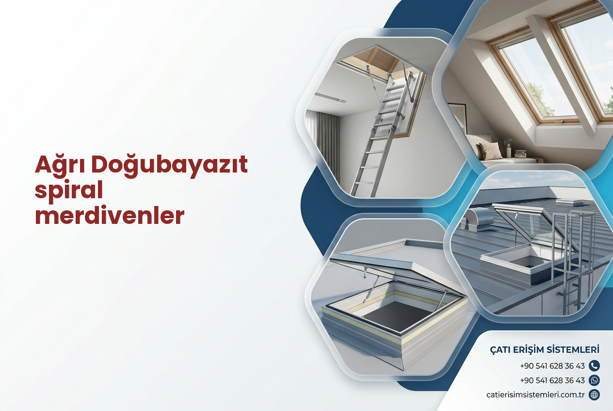 Ağrı Doğubayazıt spiral merdivenler