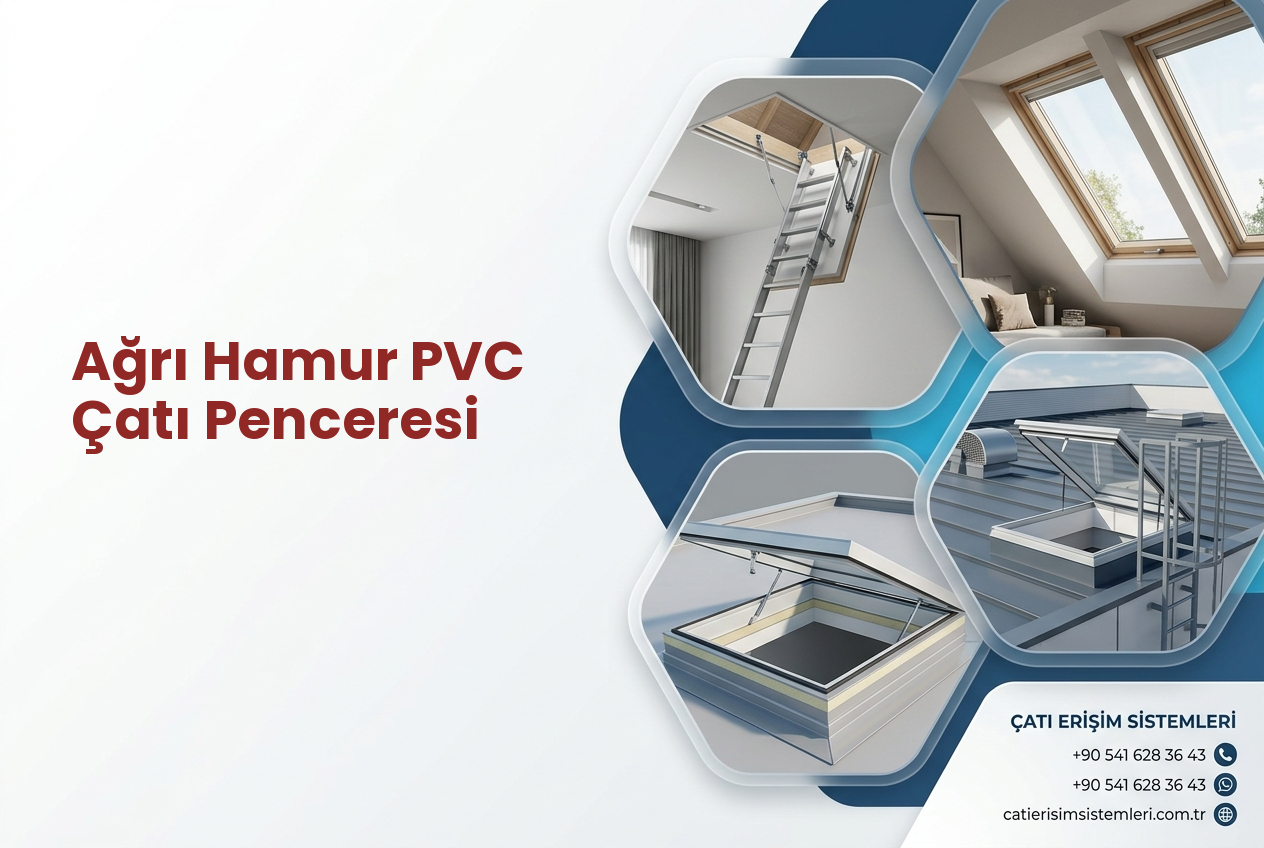 Ağrı Hamur PVC Çatı Penceresi