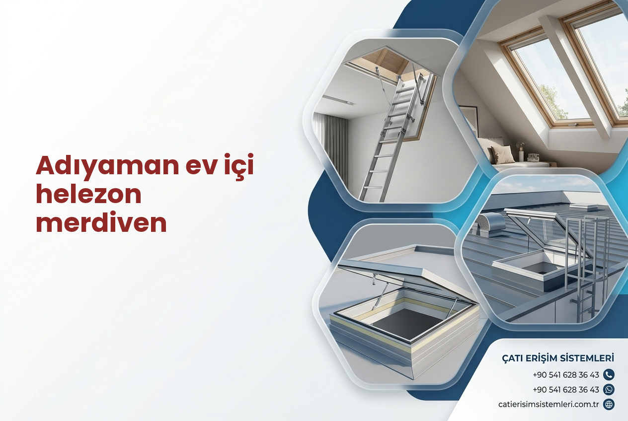 Adıyaman ev içi helezon merdiven