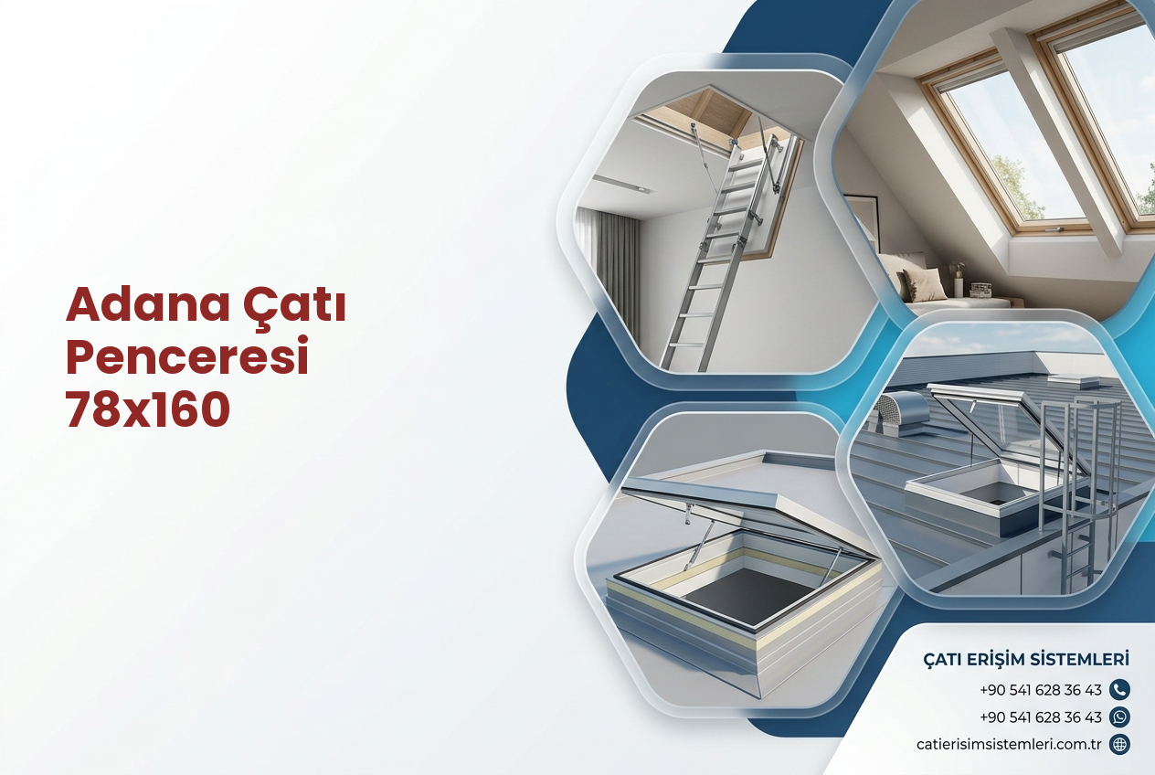 Adana Çatı Penceresi 78x160