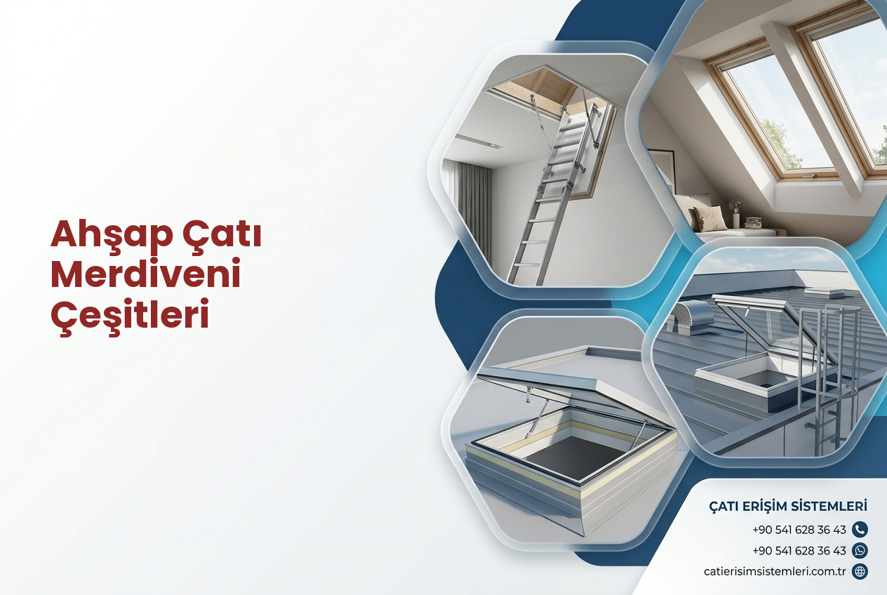 Ahşap Çatı Merdiveni Çeşitleri