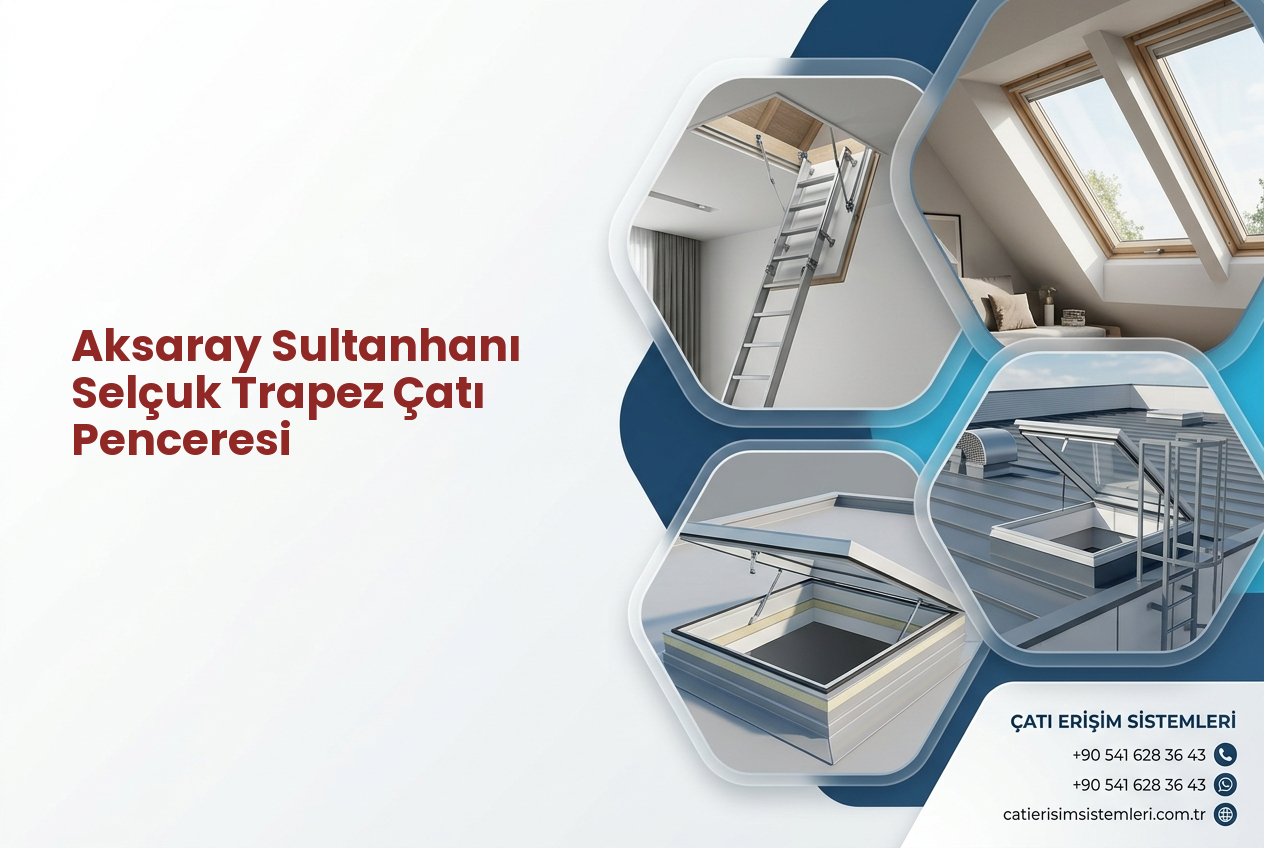 Aksaray Sultanhanı Selçuk Trapez Çatı Penceresi