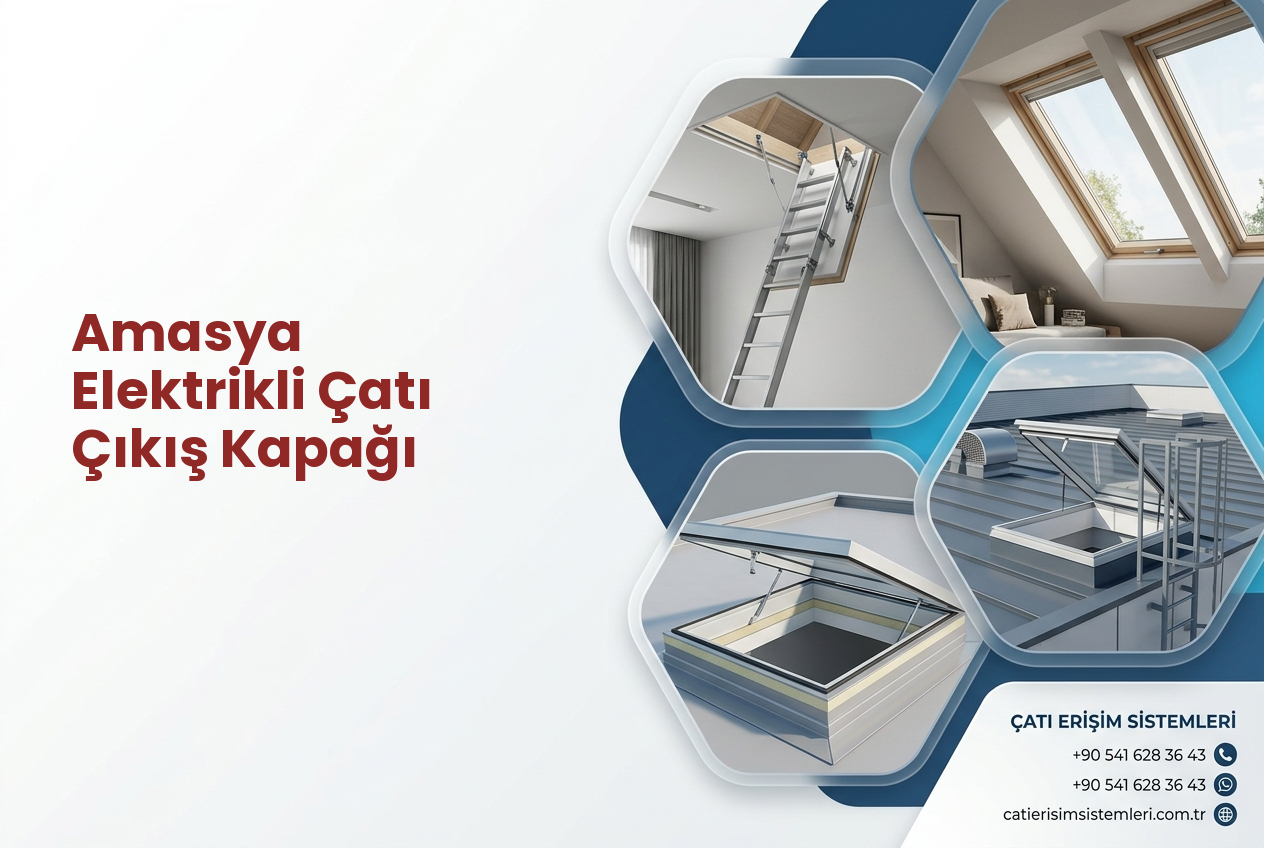 Amasya Elektrikli Çatı Çıkış Kapağı
