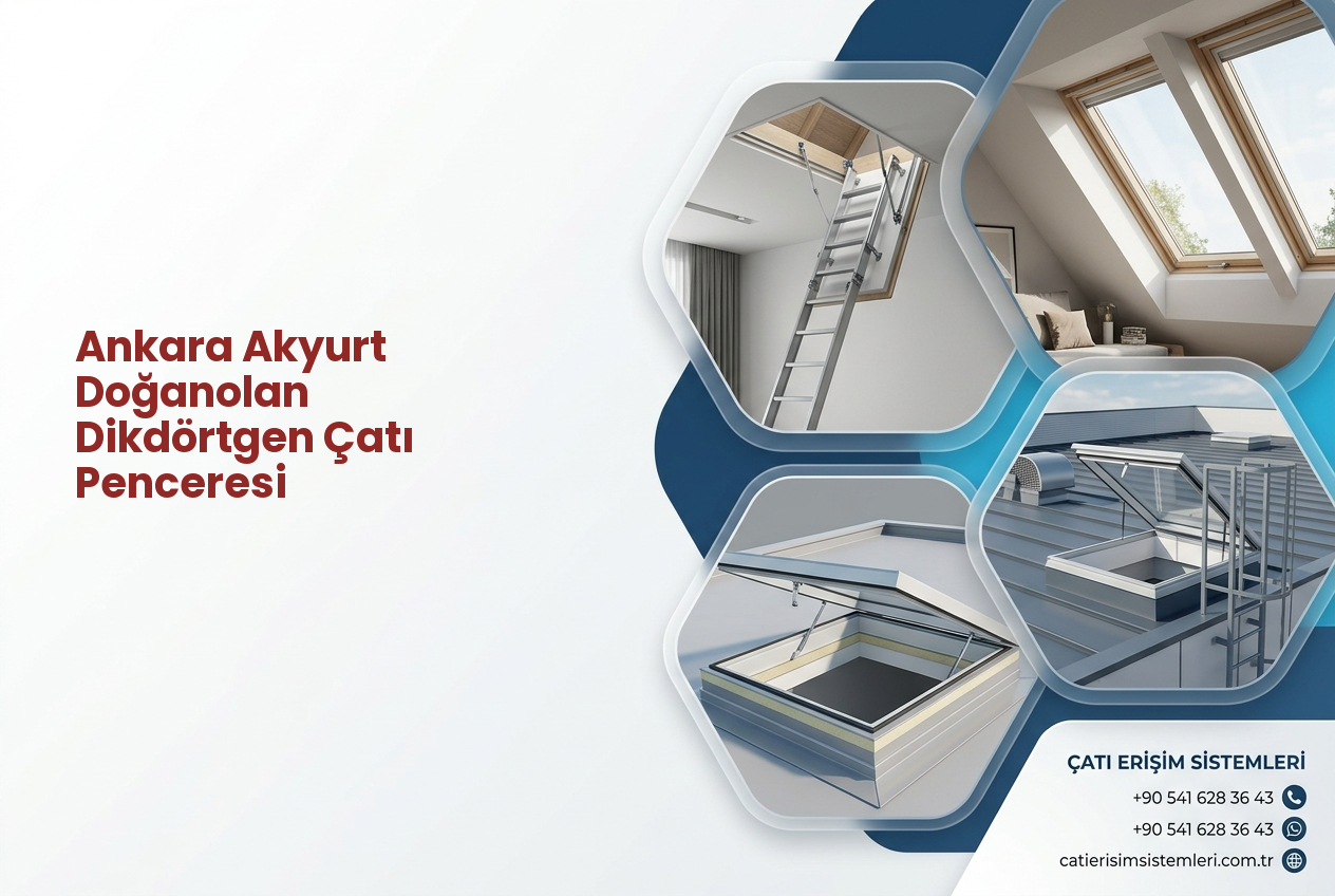 Ankara Akyurt Doğanolan Dikdörtgen Çatı Penceresi
