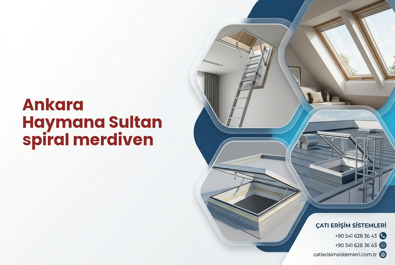 Ankara Haymana Sultan spiral merdiven