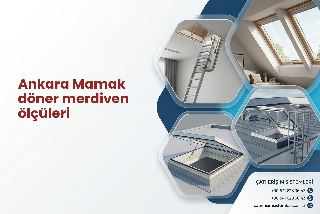 Ankara Mamak döner merdiven ölçüleri