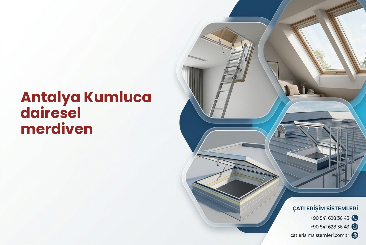 Antalya Kumluca dairesel merdiven