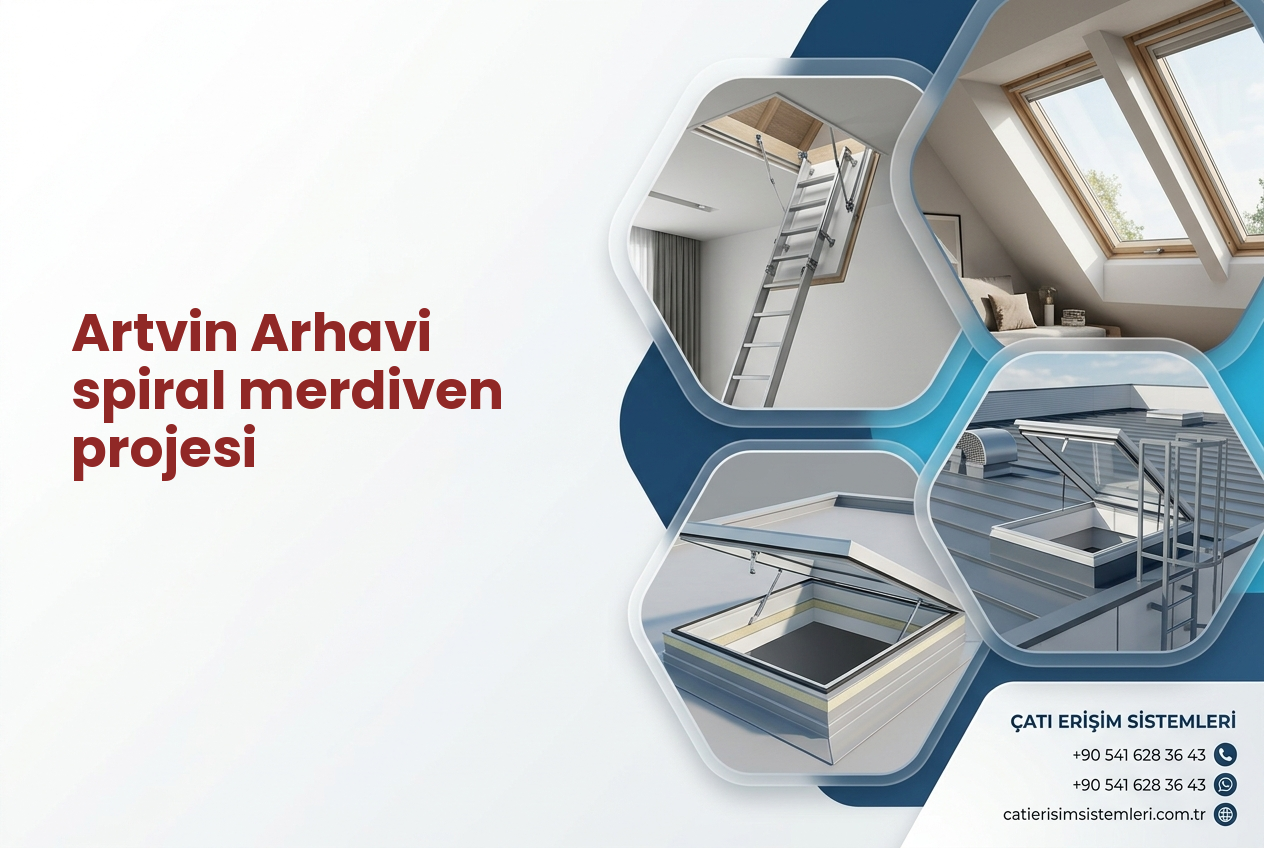Artvin Arhavi spiral merdiven projesi