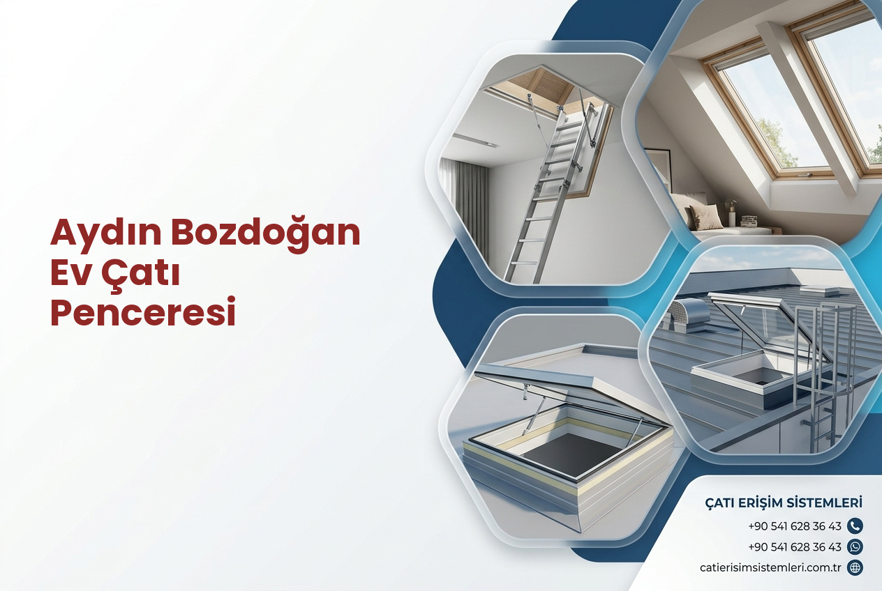 Aydın Bozdoğan Ev Çatı Penceresi
