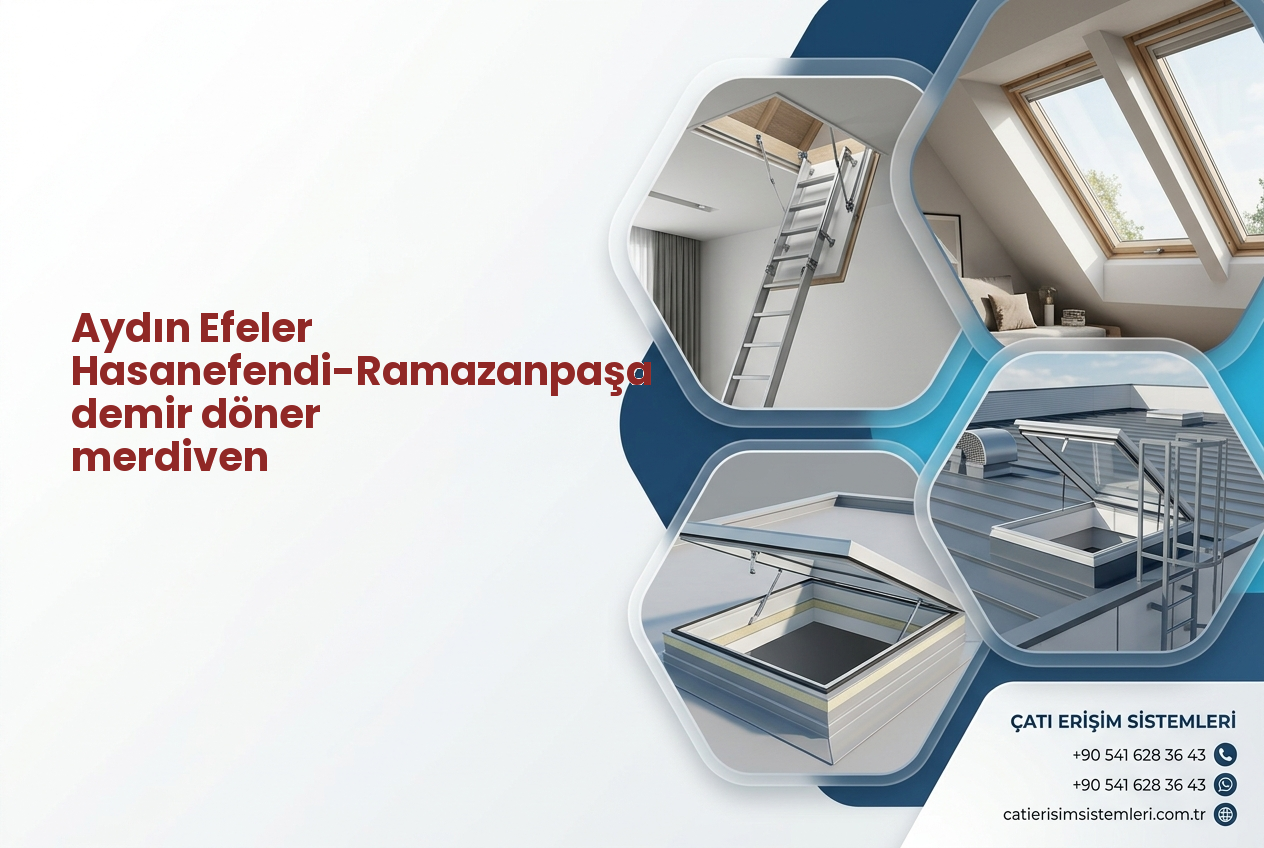 Aydın Efeler Hasanefendi-Ramazanpaşa demir döner merdiven