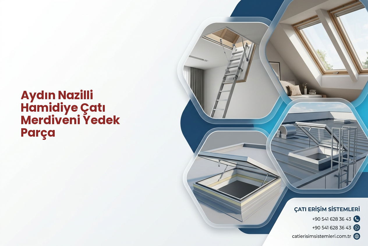 Aydın Nazilli Hamidiye Çatı Merdiveni Yedek Parça