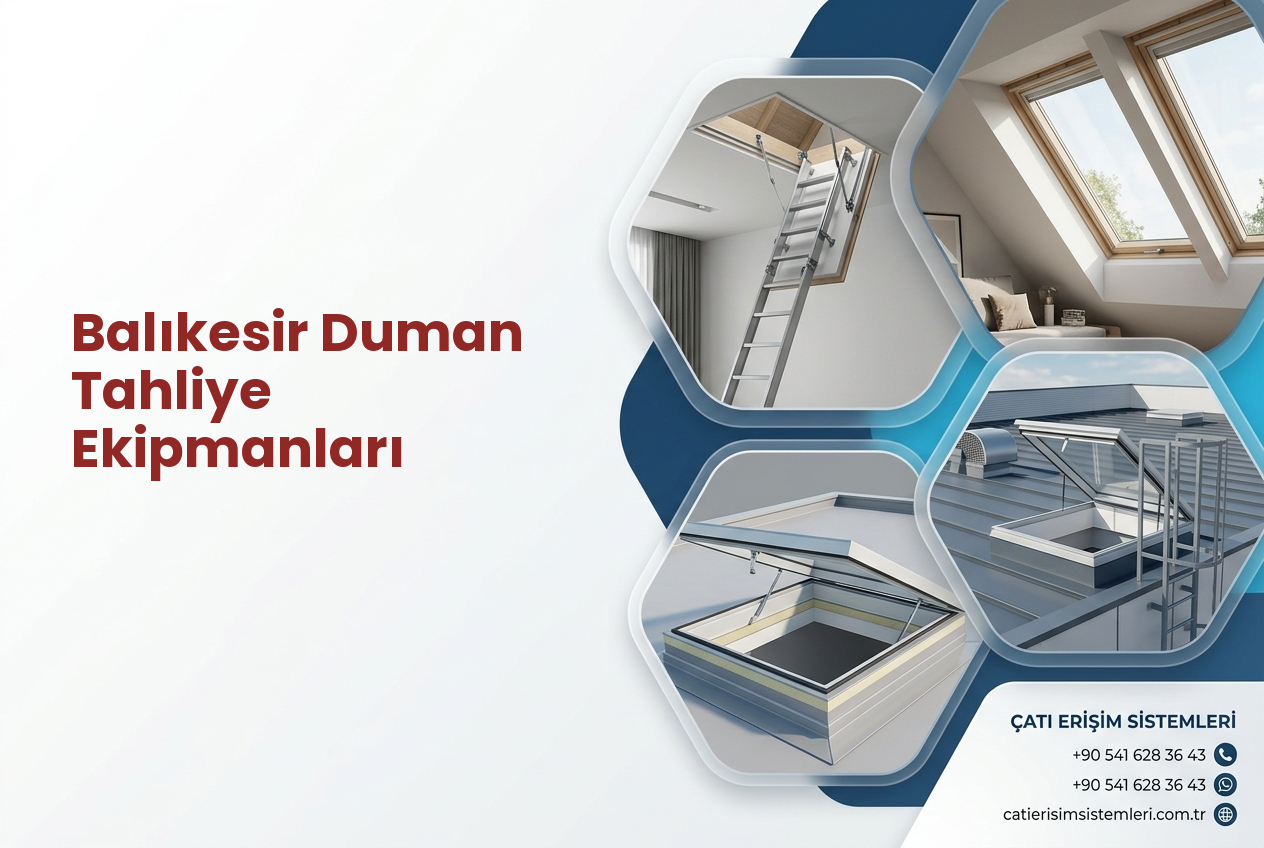 Balıkesir Duman Tahliye Ekipmanları