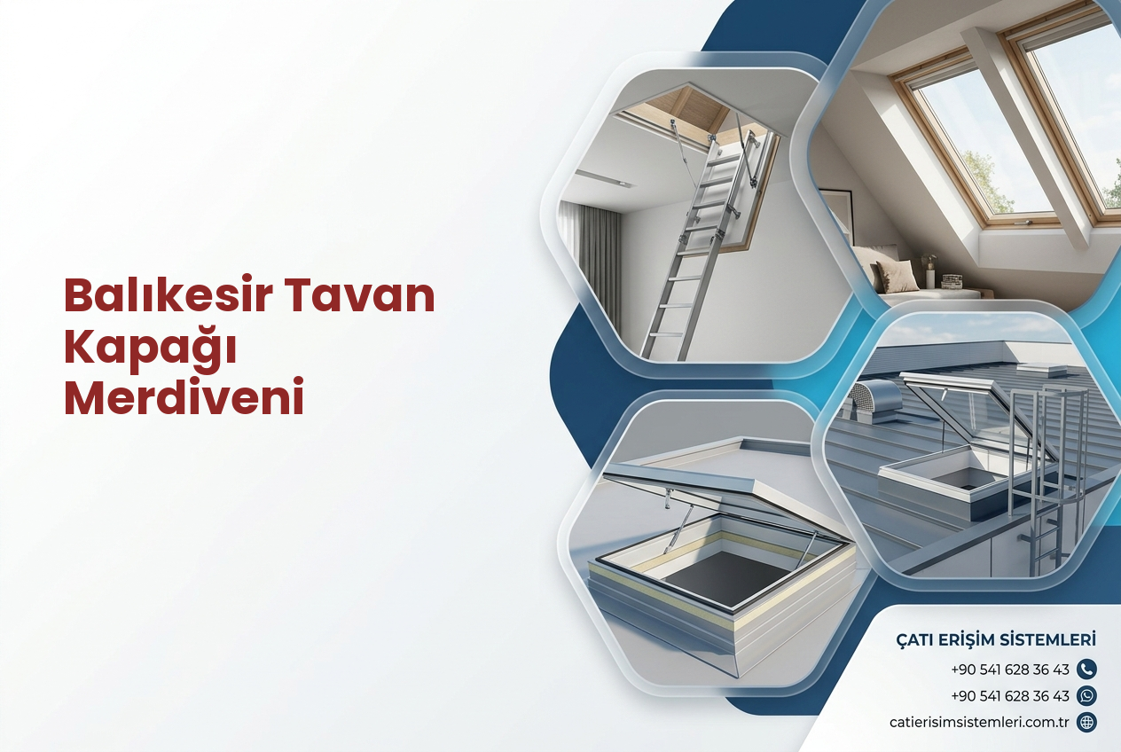 Balıkesir Tavan Kapağı Merdiveni