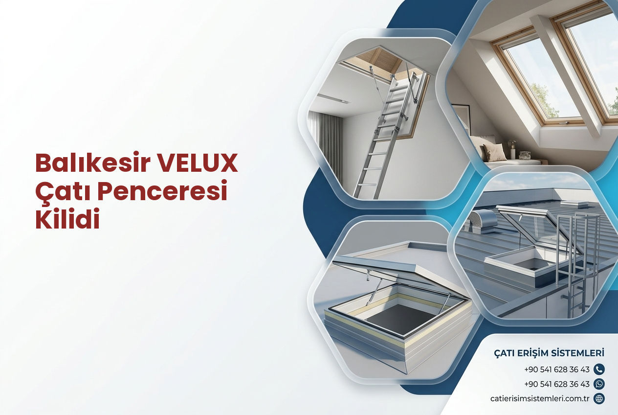 Balıkesir VELUX Çatı Penceresi Kilidi