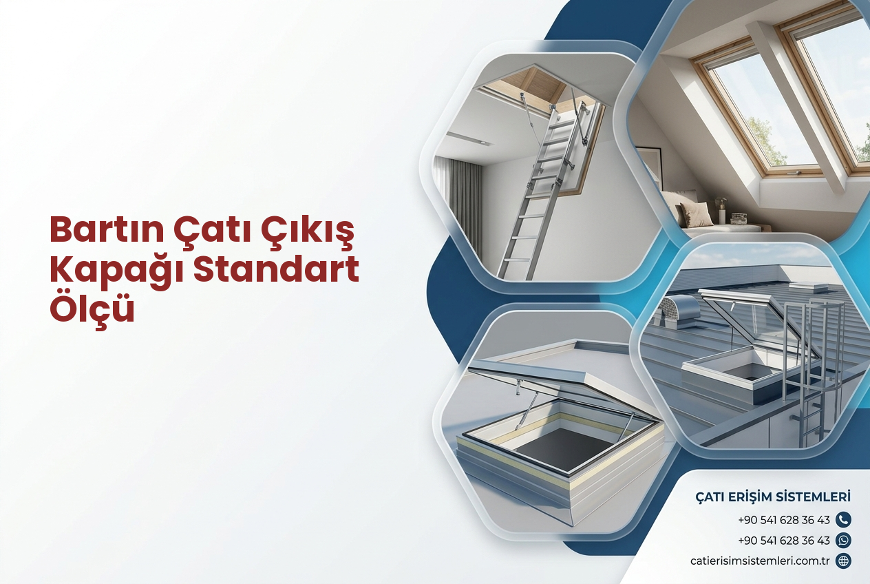 Bartın Çatı Çıkış Kapağı Standart Ölçü