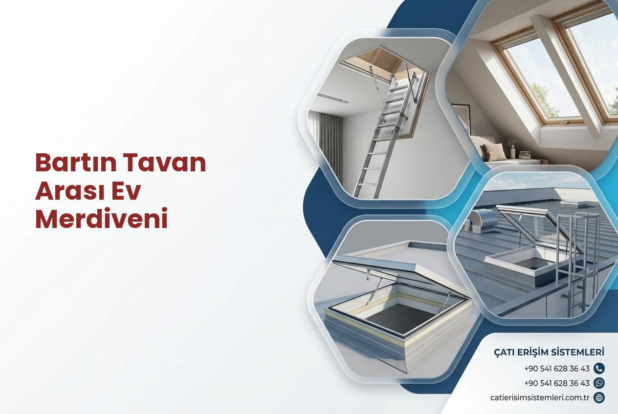Bartın Tavan Arası Ev Merdiveni