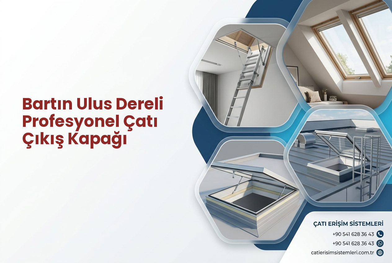 Bartın Ulus Dereli Profesyonel Çatı Çıkış Kapağı