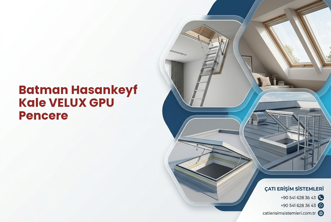 Batman Hasankeyf Kale VELUX GPU Pencere