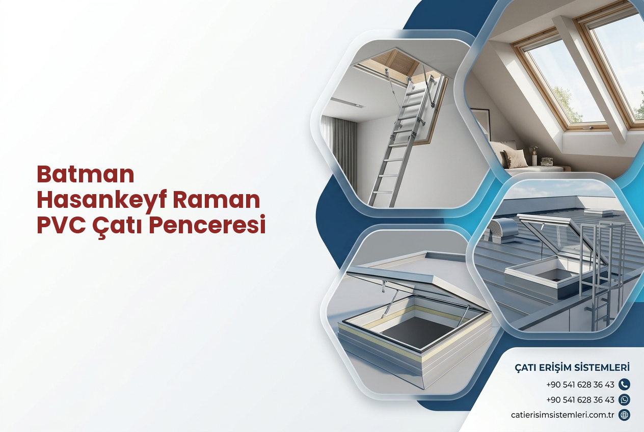 Batman Hasankeyf Raman PVC Çatı Penceresi