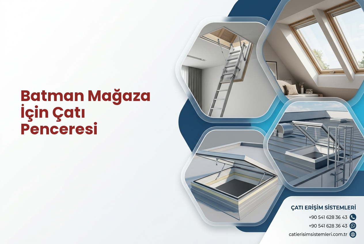 Batman Mağaza İçin Çatı Penceresi