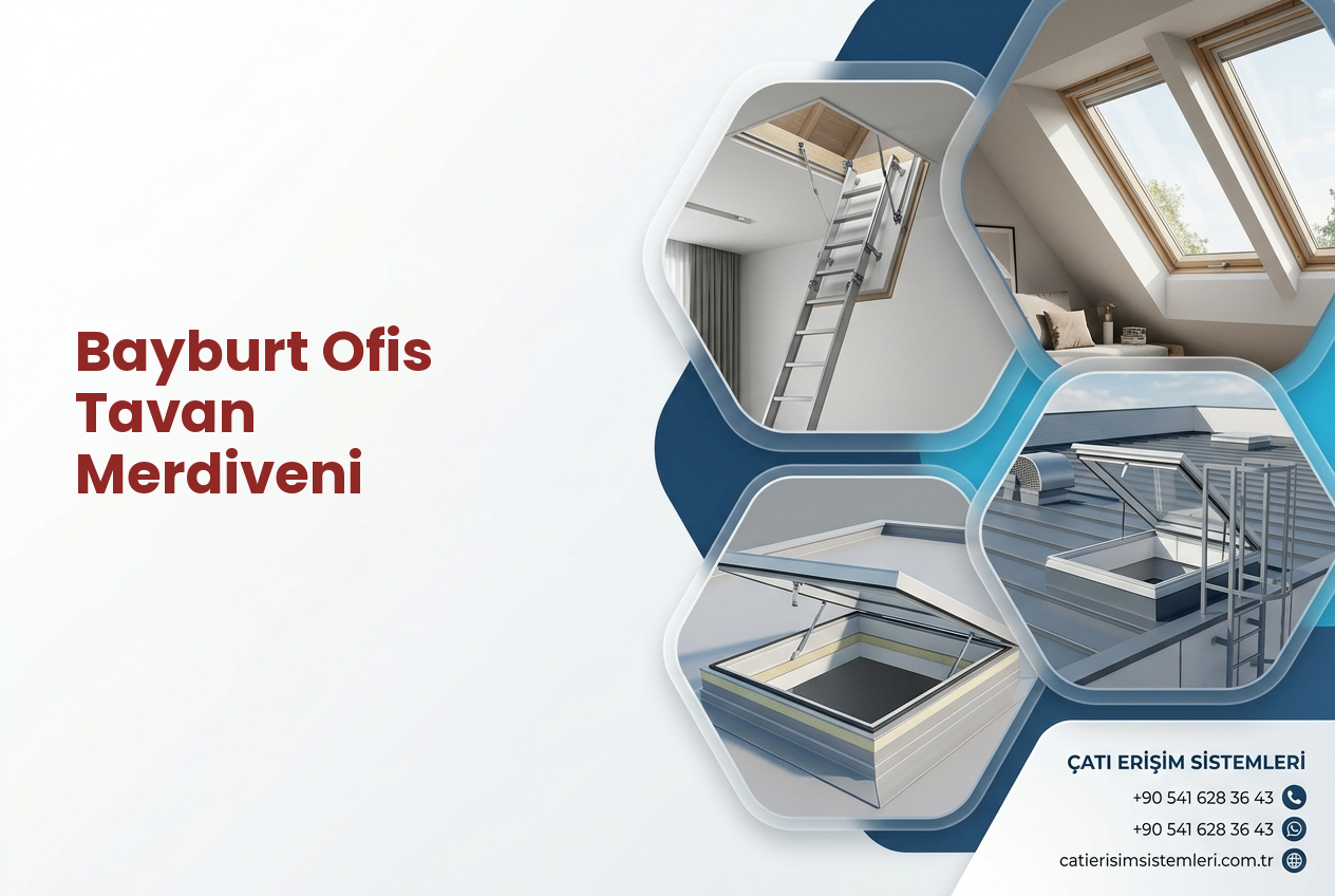 Bayburt Ofis Tavan Merdiveni