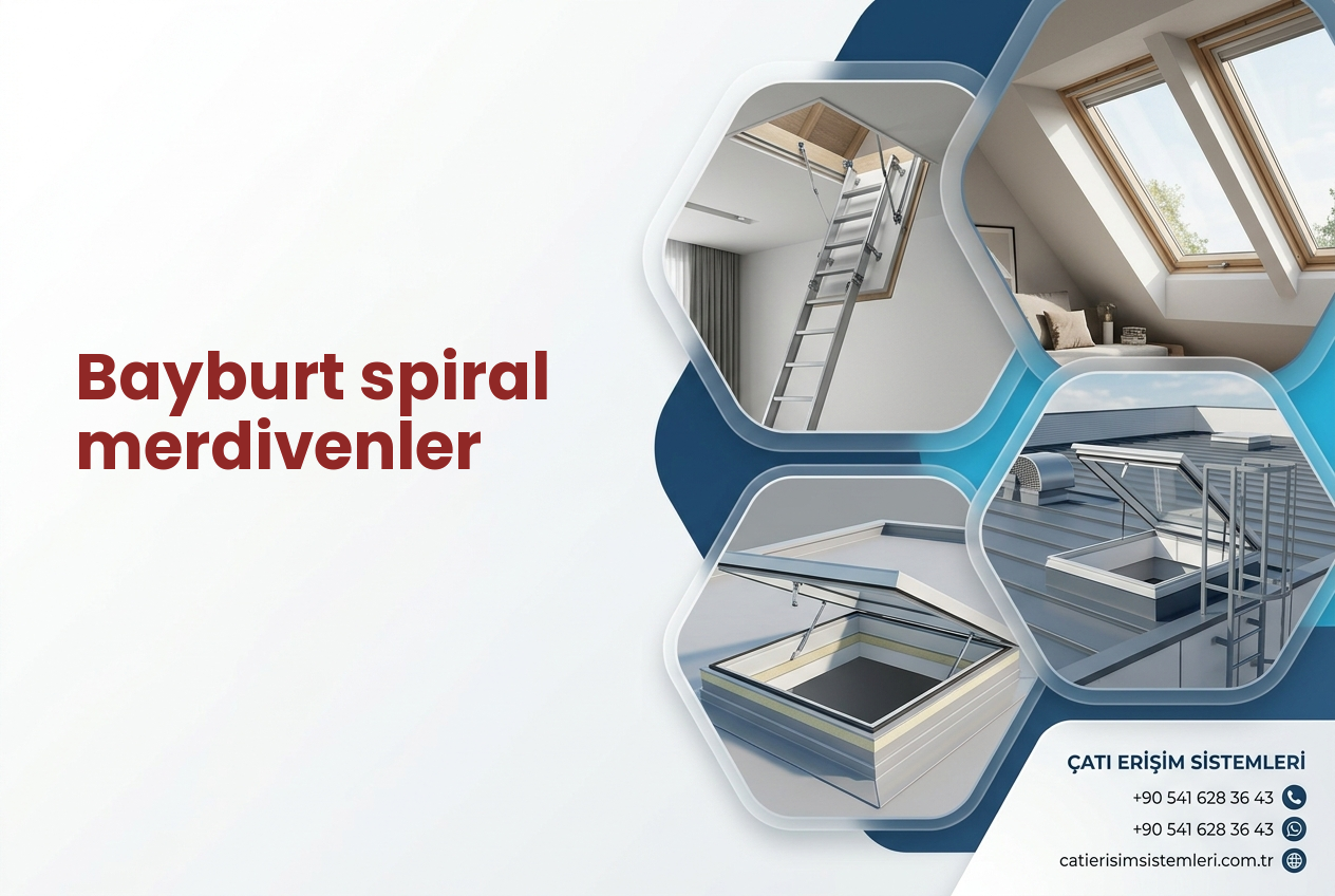 Bayburt spiral merdivenler